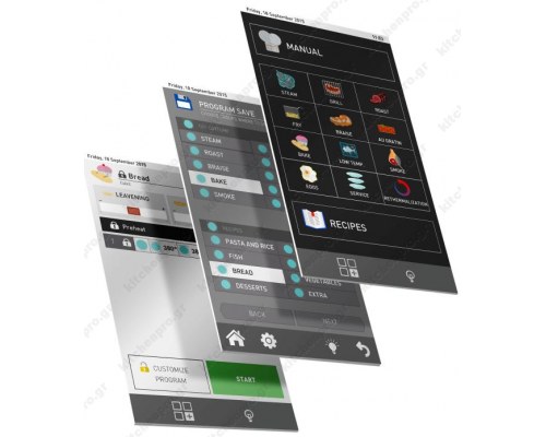 Επαγγελματικός φούρνος Combi Steamer GIORIK Ιταλίας με ενεργειακή απόδοση – KitchenPRO για εστιατόρια