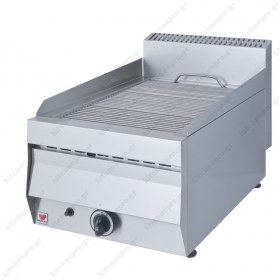 Επαγγελματικό Grill (Γκριλιέρα) Αερίου Μονό 41x63 εκ. Τ 701 NORTH Ελλάδος