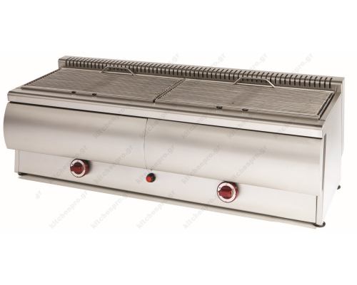 Grill Αερίου Διπλό Νερού (Σουβλακιέρα) 120 x 42 εκ. ARTEMIS C3 VRETTOS Ελλάδος