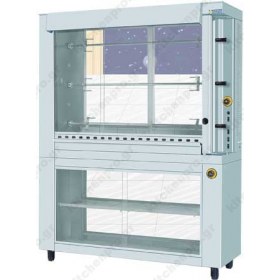 Κοτοπουλιέρα Αερίου με 3 Σούβλες & Θερμοθάλαμο KG3 SERGAS Ελλάδας