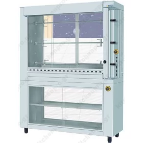 Gas Rotisserie with 2 Spits &  Heat Chamber KG3 SERGAS Greece