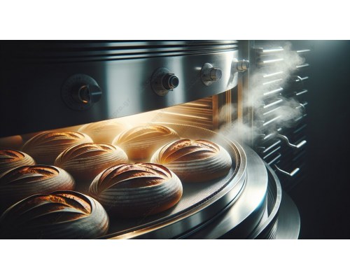 Επαγγελματικός Περιστροφικός Φούρνος Αρτοποιίας με Ατμό – Ενεργειακά Αποδοτικός