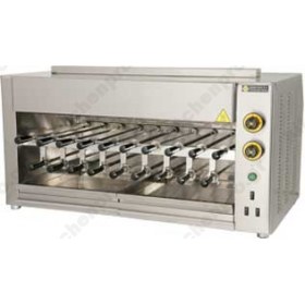 Επαγγελματική Ψησταριά για 19 Κοντοσούβλια - Κεμπάπ SGA19 SERGAS Ελλάδας