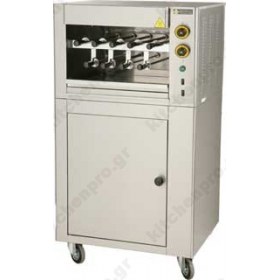 Επαγγελματική Ψησταριά για 9 Κοντοσούβλια Επιδαπέδια - Κεμπάπ SGA9 SERGAS Ελλάδας