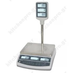 Ζυγαριά Λιανικής Μπαταρίας Ρεύματος 6 Κιλών CAS QSP-06 CAS Nοτίου Κορέας