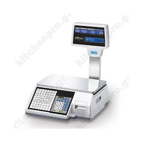Ηλεκτρικός Ζυγός Ετικέτας & Χαρτοταινίας CAS CL5500-30-R CAS Νοτίου Κορέας