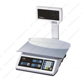 Επαγγελματική Ζυγαριά Λιανικής 6/15 Κιλών CAS ER-JR-15-CBU CAS Νοτίου Κορέας