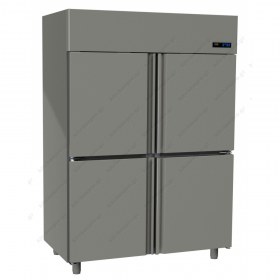 Επαγγελματικό Ψυγείο Θάλαμος Συντήρηση με 4 Πόρτες Slim Line 1315 Lt GINOX Ελλάδος