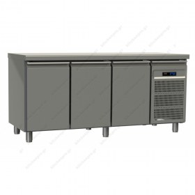 Επαγγελματικό Ψυγείο Πάγκος-Κατάψυξη 175 x 70 εκ. με 3 Πόρτες GINOX Ελλάδος