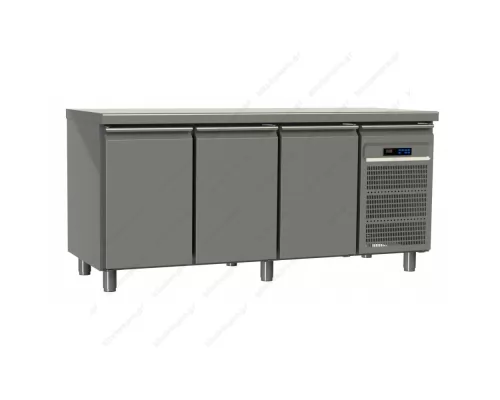Επαγγελματικό Ψυγείο Πάγκος-Κατάψυξη 175 x 70 εκ. με 3 Πόρτες GINOX Ελλάδος
