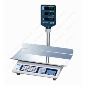 Επαγγελματική Ζυγαριά Λιανικής 3/6 Κιλών 56 Μνήμες CAS AP-15ΕX CAS Noτίου Κορέας