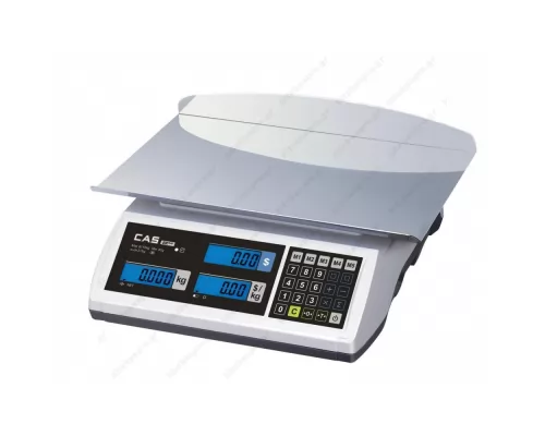 Digital Tabletop Scale 6 - 15Kg 204 Memories CAS ER-PLUS CAS South Korea 