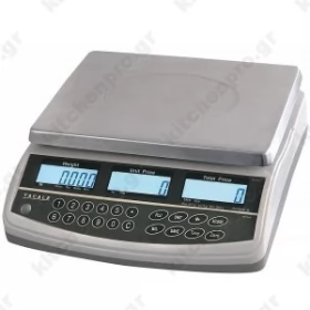 Ζυγαριά Λιανικής Μπαταρίας Ρεύματος 30 Κιλών CAS QTP-030 CAS Νοτίου Κορέας