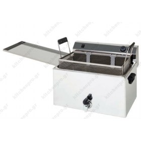 Φριτέζα για Λουκουμάδες (Λουκουμαδιέρα) 16 Λίτρων X-DOME Πορτογαλίας