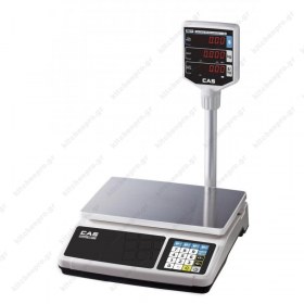 Ζυγαριά Λιανικής 3/6 Κιλών Μπαταρίας Ρευμάτος CAS PR-PLUS-06-P CAS Noτίου Κορέας