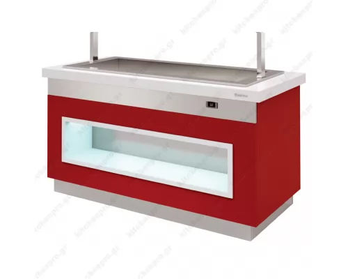 Refrigerated Buffet Cart - Flat Surface - 170 cm 4GN 1/1 INFRICO Spain