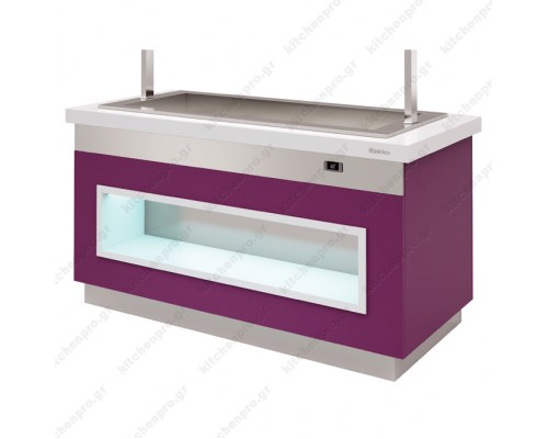 Θερμαινόμενος Μπουφές 170 εκ. Bain Marie Ξηρού Αέρα 4GN 1/1 INFRICO Ισπανίας 