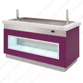 Refrigerated Buffet Cart - Flat Surface - 170 cm 4GN 1/1 INFRICO Spain