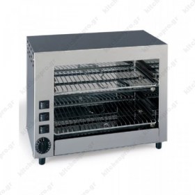 Επαγγελματική Φρυγανιέρα Φουρνάκι για 6 Φέτες 14050 MILAN TOAST Ιταλίας