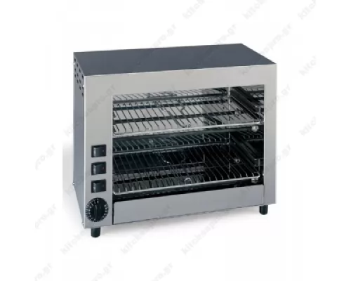 Commercial Toaster Grill 6 Slices 14050 MILAN TOAST Ιtaly