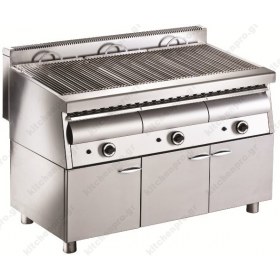 Grill Αερίου Τριπλό Νερού 121 x 69 εκ. ARTEMIS 3 ECO CK VRETTOS Eλλάδος 