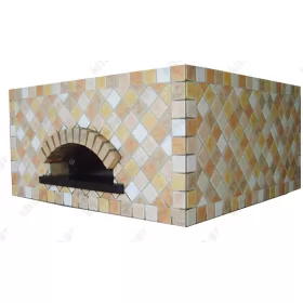 Mixed Gas & Woodfired Pizza Oven 5 Pizzas 30 cm QUADRATO CEKY Italy italy