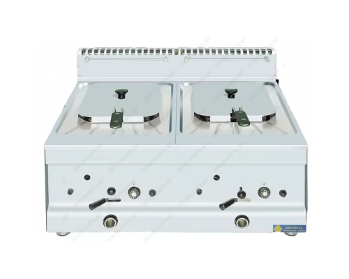 Gas Deep Fryer Double 10+10 Lt GF20 SERGAS