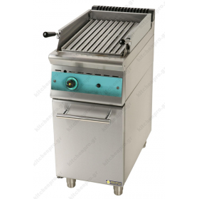 Επαγγελματικό Grill (Γκριλίερα) Αερίου Επιδαπέδιο Μονό 40x90 εκ. GR4S9 SERGAS