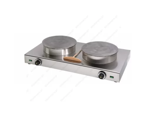Commercial Gas Crepe Maker with 2 Plates 35 cm KG2X35 SERGAS Greece