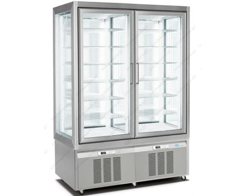 Cooler Display Refrigerator for Pastry and Snack 132 x 65 x 190 cm. 7716VNP LONGONI Italy