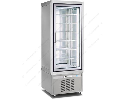 Cooler and Freezer Display Refrigerator for Pastry and Snack 70 x 65 x 190 cm. 3500VNP LONGONI Italy