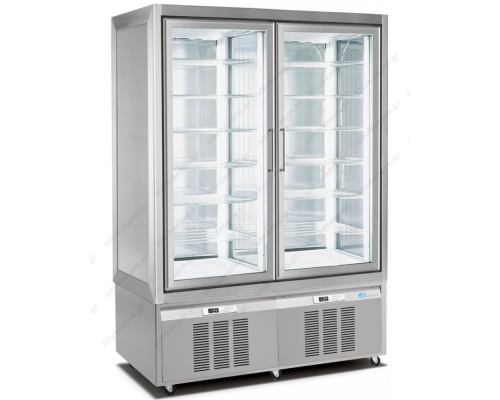 Freezer Display Refrigerator for Pastry and Snack 132 x 65 x 190 cm. 7505 LONGONI Italy