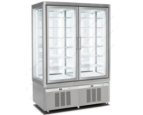 Freezer Display Refrigerator for Pastry and Snack 132 x 65 x 190 cm. 7703 LONGONI Italy