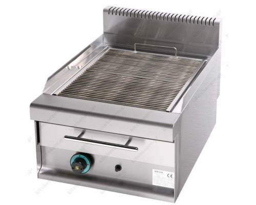 Επαγγελματικό Grill (Γκριλίερα) Αερίου Μονό 47 x 90 εκ.WG1S9 SERGAS