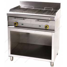 Επαγγελματικό Grill (Γκριλίερα) Ηλεκτρικό 87x65εκ. με Βάση WEG2 SERGAS Ελλάδας