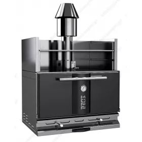 Charcoal Oven with Heating Shelf for 50-65 Dishes "BLACK" KOPA Slovenia
