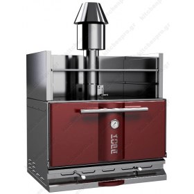 Φούρνος Ξυλοκάρβουνο με Θερμαντικό Ράφι για 110-130 Κουβέρ KOPA Σλοβενίας