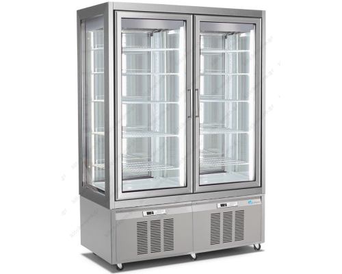 Cooler Display Refrigerator for Pastry and Snack 132 x 65 x 190 cm. 7700 LONGONI Italy