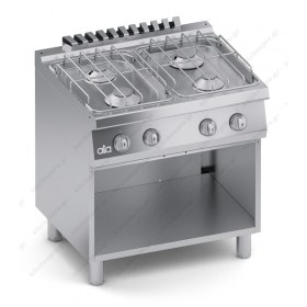 Επαγγελματική Κουζίνα 4 Εστιών + Ερμάριο S700 80 x 70 εκ. C2GCU10VV ATA srl Ιταλίας