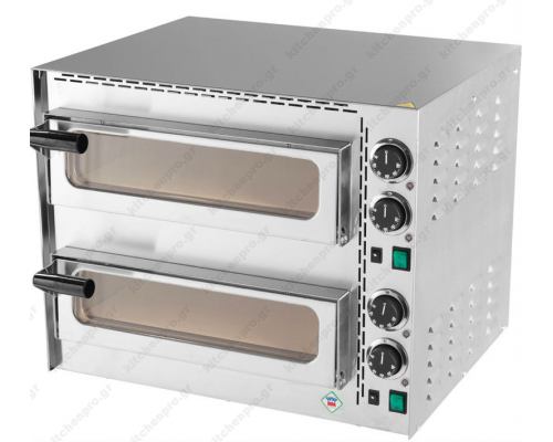 Φούρνος Πίτσας Ηλεκτρικός 2 Πίτσες 35 εκ. FP-68R RM GASTRO Τσεχίας