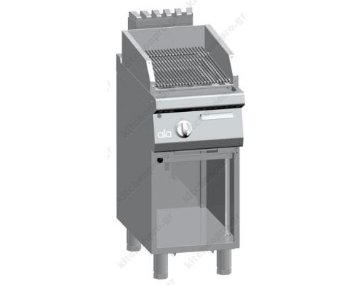 Επαγγελματικό Grill Αερίου Μονό 40 x 90 εκ. K4GPLP05VVP ATA srl Ιταλίας