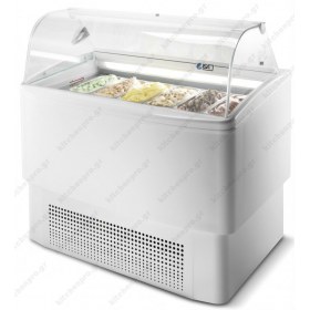 Βιτρίνα Παγωτού για 6+6 Λεκανάκια FIJI LX 6 ISA Ιταλίας 