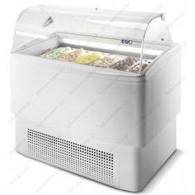 Βιτρίνα Παγωτού για 7+7 Λεκανάκια ISA FIJI LX 7 Ιταλίας