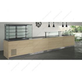 Θερμαινόμενος Μπουφές Bain Marie 3 GN 1/1 ΕΜΑΙΝΟΧ Ιταλίας