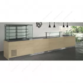 Heated Buffet Cart 6 GN 1/1 ΕΜΑΙΝΟΧ Italy