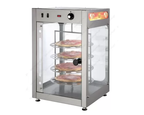 Tabletop Heating Pizza Display Cabinet 48x42 cm C32 SERGAS
