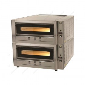 Φούρνος Πίτσας Αερίου για 4+4 Πίτσες 30 εκ. FG4D SERGAS Ελλάδας
