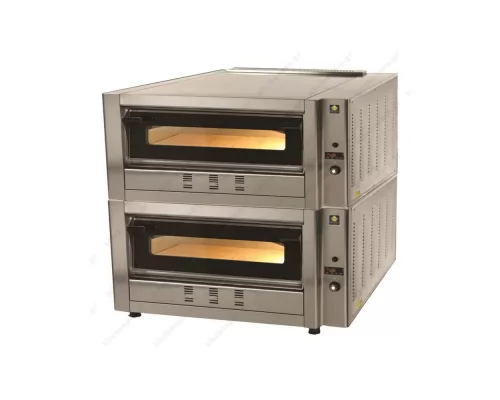 Pizza Gas Oven for 4+4 Pizzas 30 cm FG4D SERGAS Greece