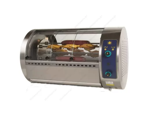Gas Rotisserie with Planetary Rotation 5 Spits 25 Chickens T30GP SERGAS Greece