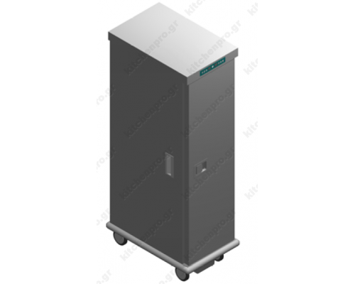 Τροχήλατος Θερμοθάλαμος 25 GN1/1 με Υγρασία CA26GN1/1R EMAINOX Ιταλίας